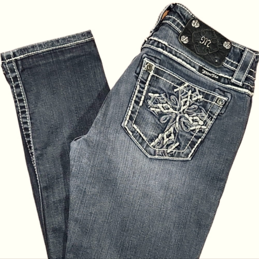 Miss Me Easy Skinny Jeans Black Size 26